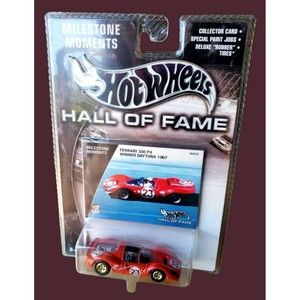 Hot Wheels FERRARI 330 P4 WINNER DAYTONA 1967 Hall Fame Milestones Moments Red